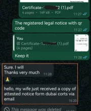 eviction notice dubai review